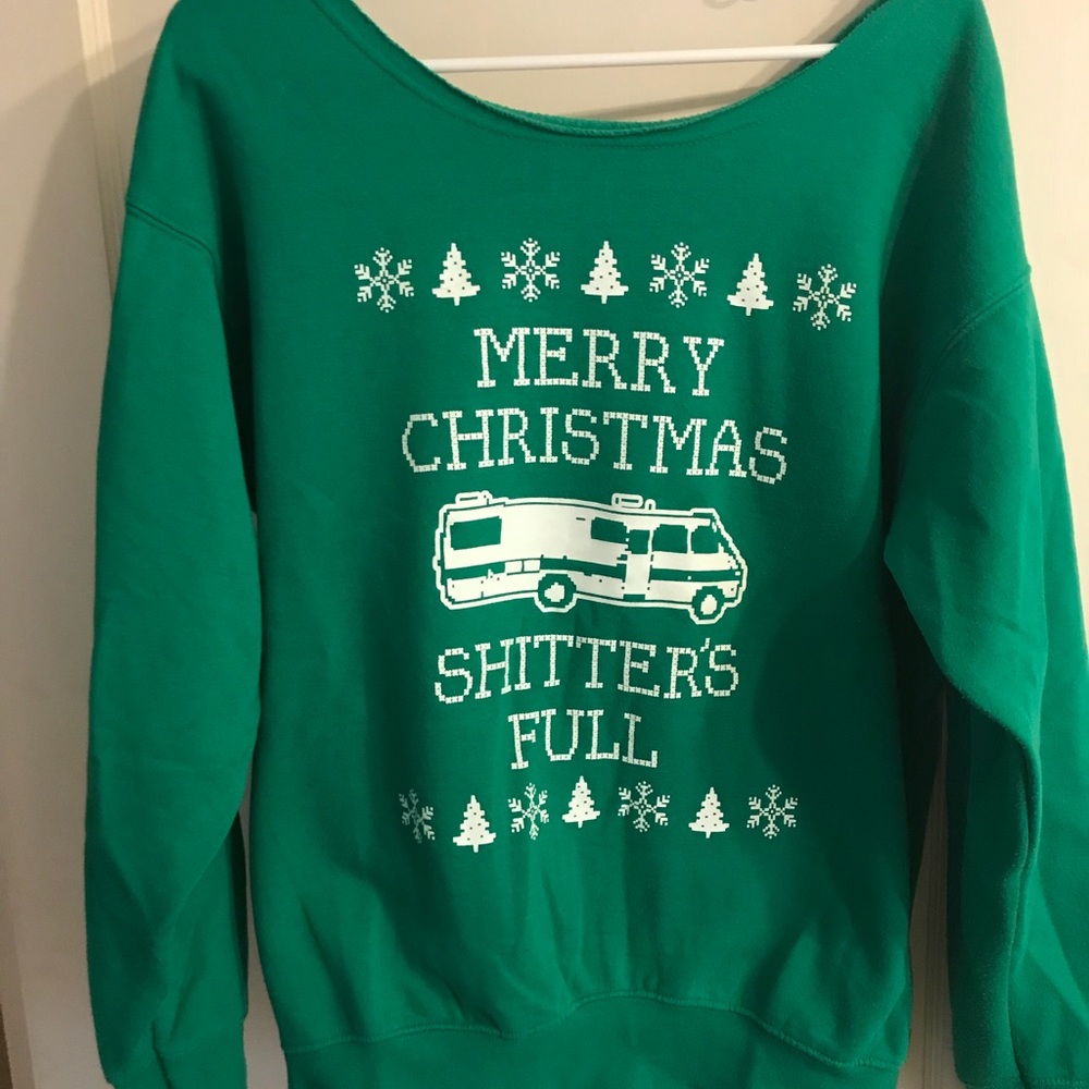 Christmas sweatshirt green ugly sweater